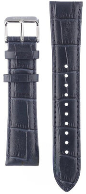 Leren horlogeband Orient UL002013J0 21mm (voor model RA-AG00), blauw