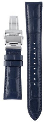 Leren horlogeband Orient UL005013J0 17mm (voor model RA-KA00), blauw