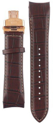 Leren horlogeband Orient UL005014P0 17mm (voor model RA-KA00), bruin
