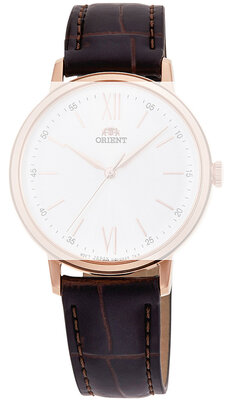 Leren horlogeband Orient UL00H012P0 15mm (voor model RA-QC17), bruin