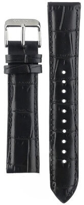 Leren horlogeband Orient UL00J012J0 20mm (voor modellen RA-AC0J, RA-AK05), zwart