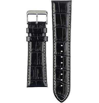 Leren horlogeband Orient UL016012J0 20mm (voor model RA-AG00), zwart