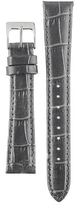 Leren horlogeband Orient UL019025J0 17mm (voor model RA-AG00), grijs