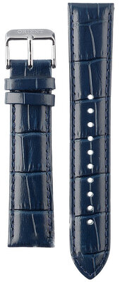 Leren horlogeband Orient UL020016J0 20mm (voor model RA-AS01), blauw