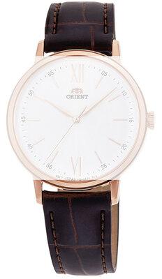 Leren horlogeband Orient UL030011G0 15mm (voor model RA-AC001), bruin