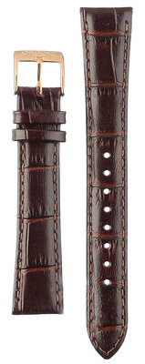Leren horlogeband Orient UL030011P0 17mm (voor model RA-AC00), bruin