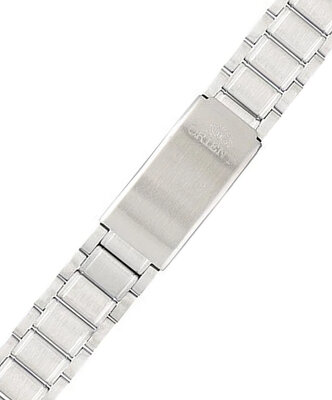 Roestvrijstalen horlogeband Orient KCDQCSS 20mm (voor model EU00), zilver