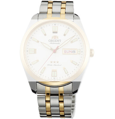 Roestvrijstalen horlogeband Orient KDFFUSZ 20mm (voor model RA-AB00), bicolor