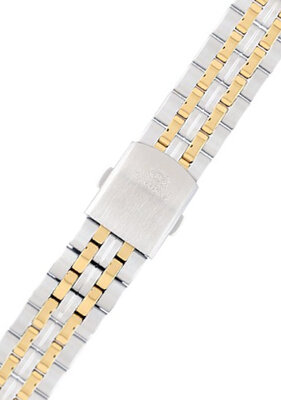 Roestvrijstalen horlogeband Orient KDFJLSZ 20mm (voor model RA-AB00), bicolor
