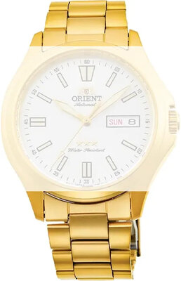 Roestvrijstalen horlogeband Orient UM00D113G0 20mm (voor model RA-AB0F), goudkleurig