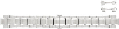 Roestvrijstalen horlogeband Orient UM020111J0 21mm (voor modellen RA-AC00, RA-AG00), zilverkleurig