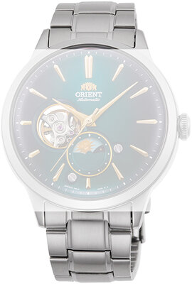Roestvrijstalen horlogeband Orient UM020321J0 20mm (voor model RA-AS01), zilver