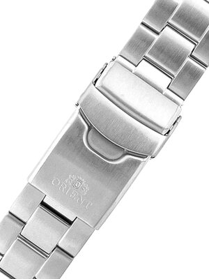 Roestvrijstalen horlogeband Orient UM025117J0 22mm (voor model RA-AA08), zilver