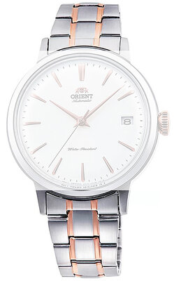 Roestvrijstalen horlogeband Orient UM030111R0 17mm (voor model RA-AC00), bicolor