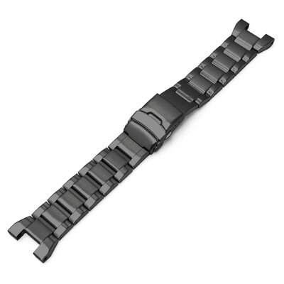 Polsband voor Casio G-Steel GST, staal, zwart
