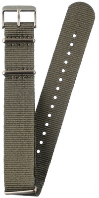Textielen horlogeband Orient UL00C011G0 22mm (voor model RA-AC0K), groen, NATO