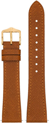 Bruin leren band Hirsch Giffone L 01875070-1 (Teletina)