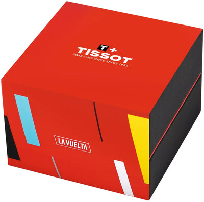 Tissot PR 100 Chronograph Quartz 2024 T150.417.11.051.01 La Vuelta 2024 Limited Edition (+ vervangende horlogeband)