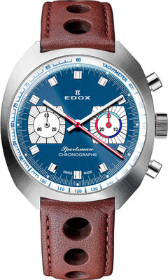 Edox Sportsman Automatic 08202-3bu-buin Limited Edition 600pcs (+ reserveriempje)