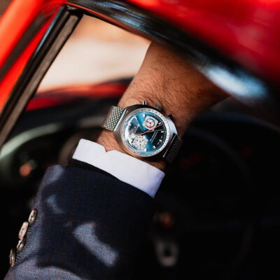 Edox Sportsman Automatic 08202-3bu-buin Limited Edition 600pcs (+ reserveriempje)