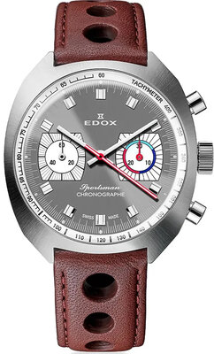 Edox Sportsman Automatic 08202-3g-gin Limited Edition 600pcs (+ reserveriempje)