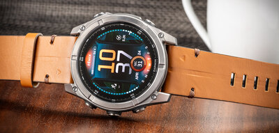 Leren riempje Ricardo 26mm (pro Garmin Fenix 8/7X/6X (51mm), Tactix aj.), bruin, QuickFit