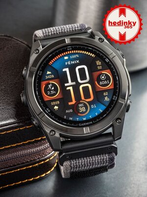 Nylon horlogeband Ricardo Carezza 26mm, Gray, QuickFit