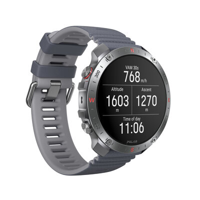 Polar Grit X2 Pro Stone Gray, maat S-L