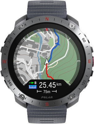 Polar Grit X2 Pro Stone Gray, maat S-L