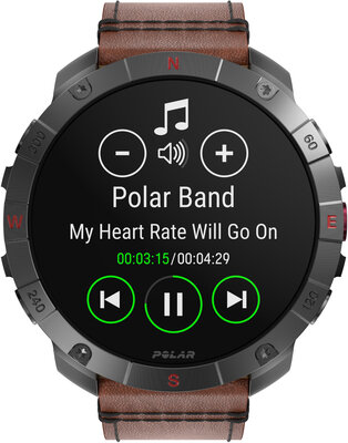 Polar Grit X2 Pro Titan, maat M/L (+ reserveriempje)