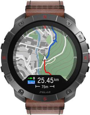 Polar Grit X2 Pro Titan, maat M/L (+ reserveriempje)