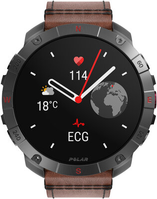 Polar Grit X2 Pro Titan, maat M/L (+ reserveriempje)