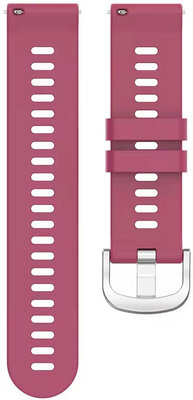 Siliconen bandje Ricardo 18mm (pro Garmin Venu 2S, Vívoactive 4S, Forerunner 265S, Venu 3S aj.), rood V1, Quick Release