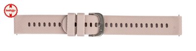 Siliconen horlogeband Ricardo Marmolada 18mm, Pink, Quick Release