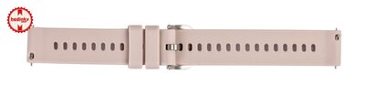 Siliconen horlogeband Ricardo Marmolada 18mm, Pink, Quick Release