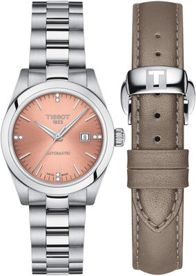 Tissot T-My Lady Automatic T132.007.11.336.00 (+ reserve leren band)