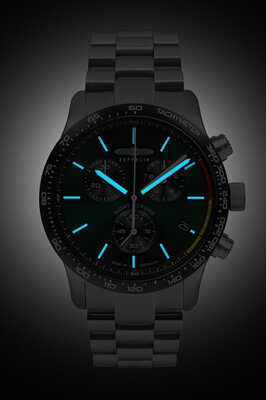 Zeppelin Night Cruise 7288M-4_Set Quartz (+ reserveriempje)