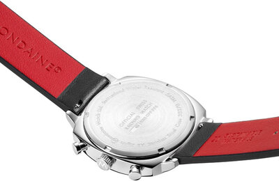 Mondaine Grand Cushion Quartz MSL.41410.LBV.SET (+ reserveriempje)