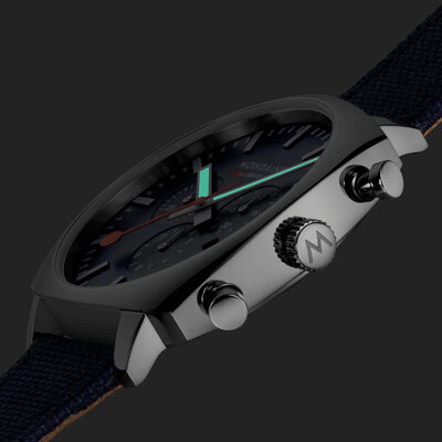 Mondaine Grand Cushion Quartz MSL.41440.LD.SET (+ reserveriempje)