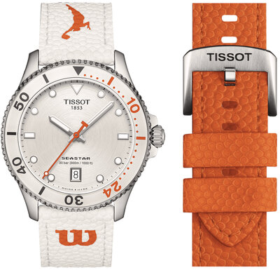 Tissot Seastar 1000 Wilson WNBA Quartz T120.410.17.011.00 (+ reserveband)