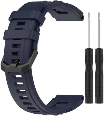 Siliconen bandje Amazfit (pro T-Rex Ultra), blauw