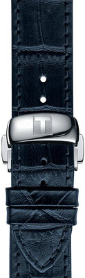 Blauw leren band Tissot T852.032.781