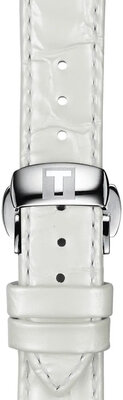 Witte leren band Tissot T852.036.795