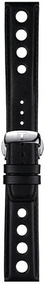Leren riempje Tissot T852.037.163 20mm, zwart, Quick Release