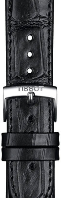 Zwart leren band Tissot T852.043.012