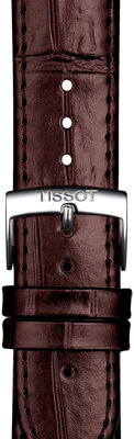 Bruin leren band Tissot T852.043.013