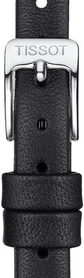 Zwart leren band Tissot T852.043.159