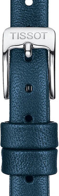 Blauw leren band Tissot T852.043.163