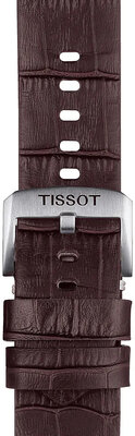 Bruin leren band Tissot T852.046.773