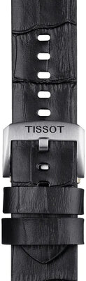 Zwart leren band Tissot T852.046.775